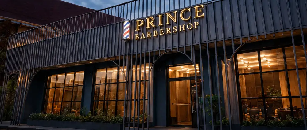 Yasmin - Bogor - Prince Barbershop storefront
